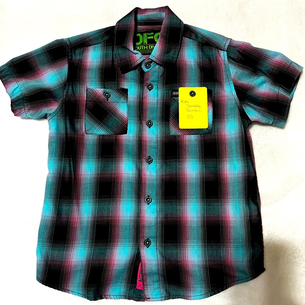 DIXXON OG SHREDDY bamboo short sleeve youth small
